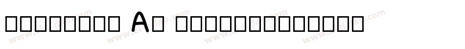 Fanjofey AH Regular字体转换